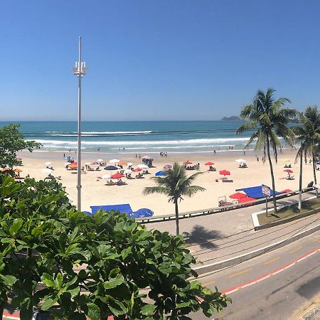 Apto Enorme Pe Na Areia, Vista Linda C/ Academia E Sauna Guarujá Eksteriør bilde