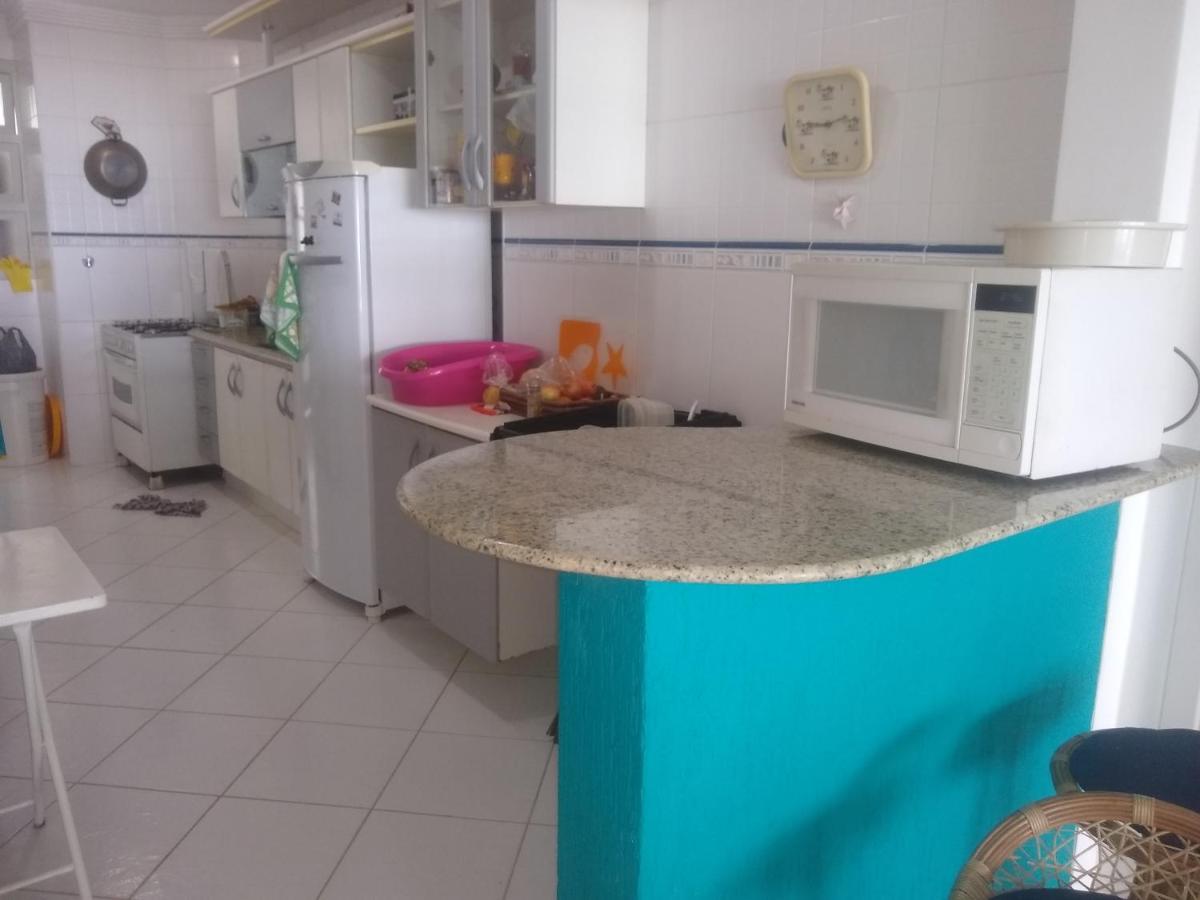 Apto Enorme Pe Na Areia, Vista Linda C/ Academia E Sauna Guarujá Eksteriør bilde