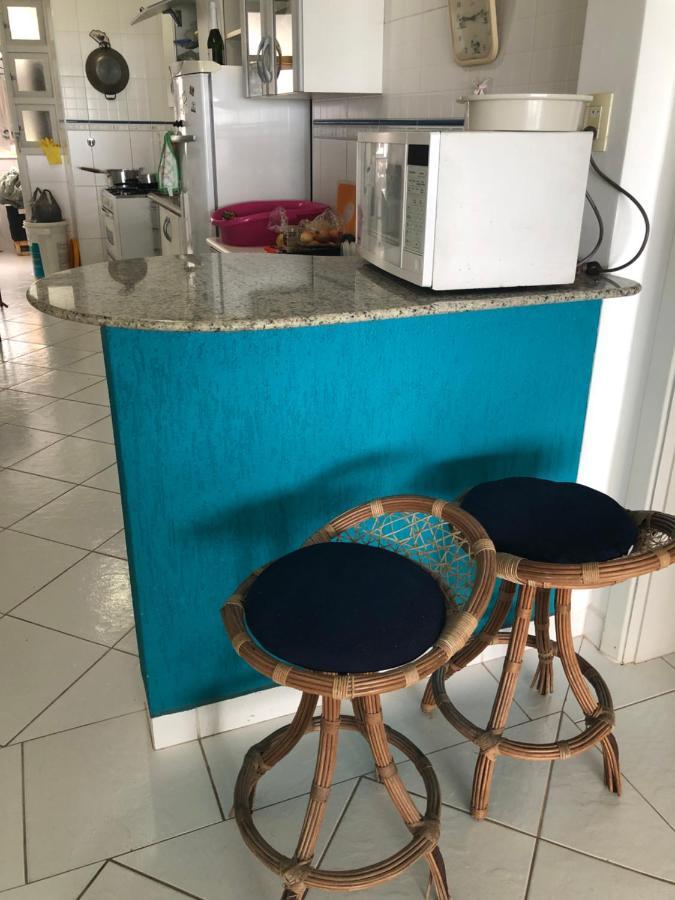 Apto Enorme Pe Na Areia, Vista Linda C/ Academia E Sauna Guarujá Eksteriør bilde